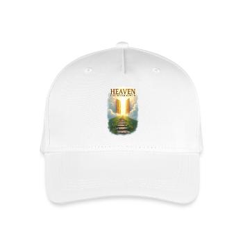 Heaven Is for Those Who Know God - Organic Kids’ Baseball Cap - white - Front