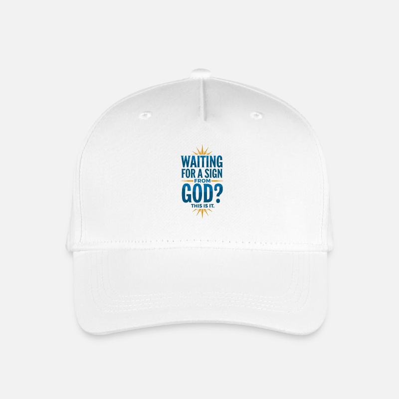 Signes de Dieu - Casquette de baseball bio Enfant - blanc
