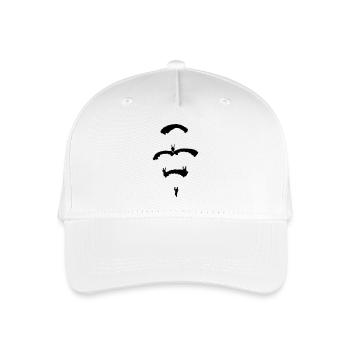 Parachute Diamond - Organic Kids’ Baseball Cap - white - Front