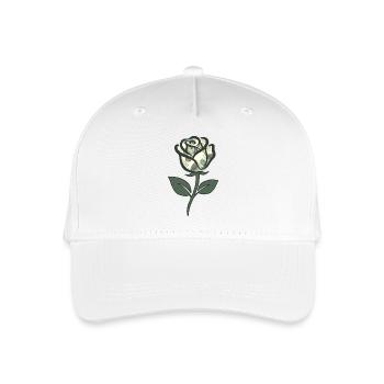 Dollar Rose - Casquette de baseball bio Enfant - blanc - Devant