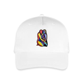 Colorful Maternity Embrace - Organic Kids’ Baseball Cap - white - Front