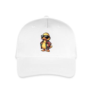 Duck Comic Holiday - Casquette de baseball bio Enfant - blanc - Devant