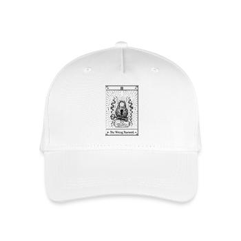 Falsches Passwort | Tarotkarte Alltag - Kinder Bio Basecap - Weiß - Vorne