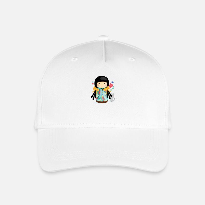 1 - Casquette de baseball bio Enfant - blanc