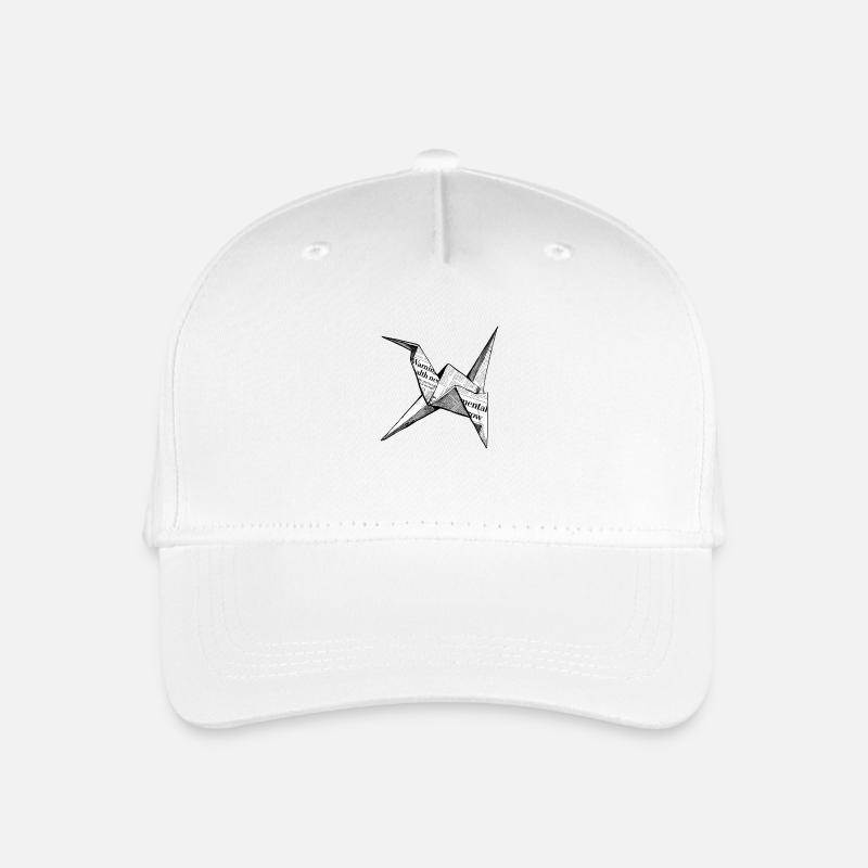 Origami - Kinder Bio Basecap - Weiß