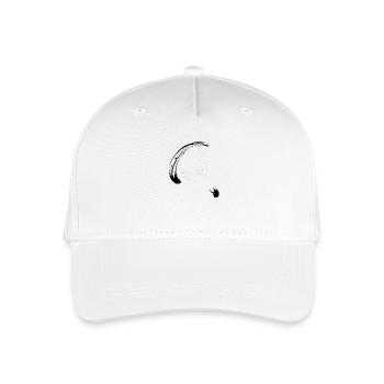 paraglider bw - Kinder Bio Basecap - Weiß - Vorne