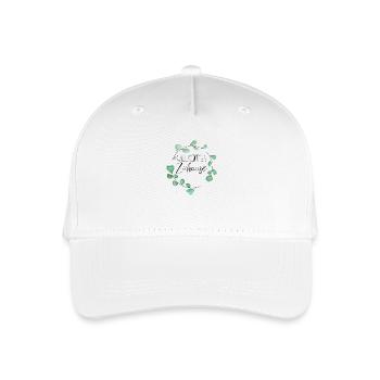 Willkommen zu Hause - Kinder Bio Basecap - Weiß - Vorne