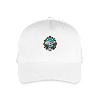 Alpinisme des - Casquette de baseball bio Enfant - blanc - Devant
