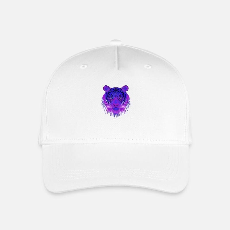Blue-Eye-Tiger - Kinder Bio Basecap - Weiß