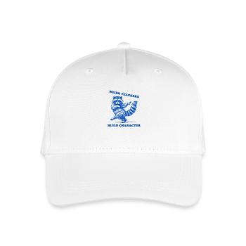 Étrange enseignants construire personnage chemise raton laveur - Casquette de baseball bio Enfant - blanc - Devant