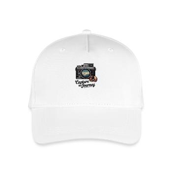 Capture the Journey - Kinder Bio Basecap - Weiß - Vorne