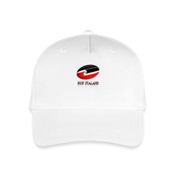 Rugby - Kinder Bio Basecap - Weiß - Vorne