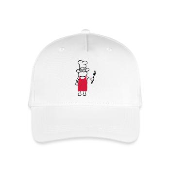 chef de cuisine - Casquette de baseball bio Enfant - blanc - Devant