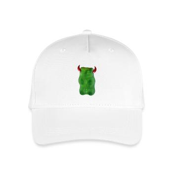 Gummibärchen Devil - Kinder Bio Basecap - Weiß - Vorne