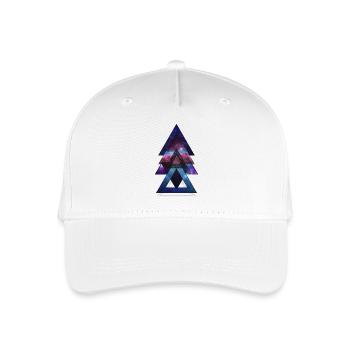 Threefold universe - Organic Kids’ Baseball Cap - white - Front