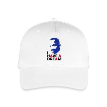 MARTIN LUTHER KING - Organic Kids’ Baseball Cap - white - Front