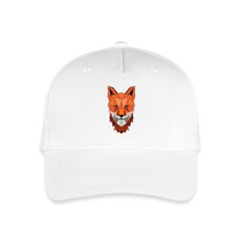 Fuchs - Kinder Bio Basecap - Weiß - Vorne