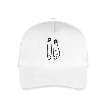 Pregnancy Announcement Surprise - Organic Kids’ Baseball Cap - white - Front
