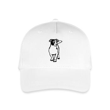 Jack Russell Terrier - Casquette de baseball bio Enfant - blanc - Devant