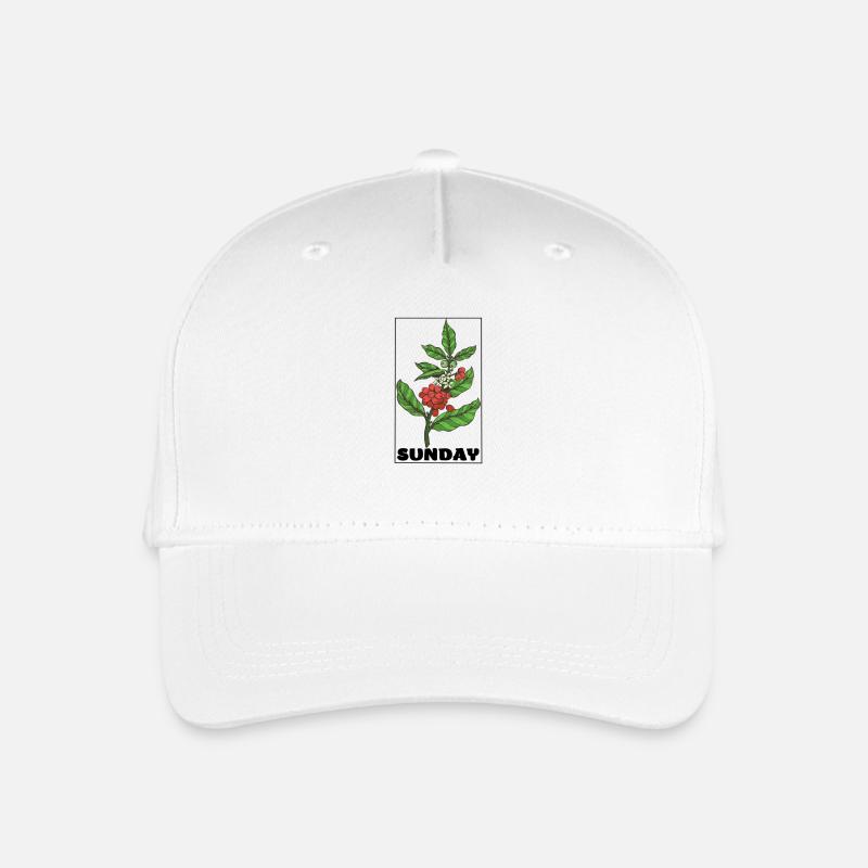 SUNDAY - Kinder Bio Basecap - Weiß
