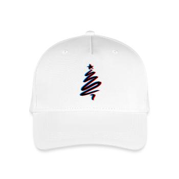 Schatten spendende Tanne - Kinder Bio Basecap - Weiß - Vorne