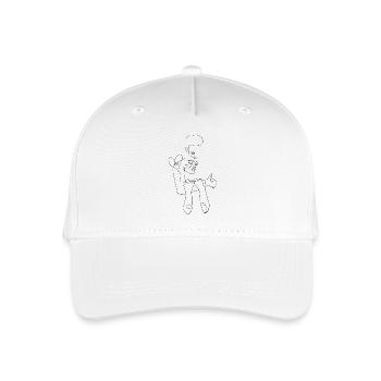 Couple câlins - Casquette de baseball bio Enfant - blanc - Devant