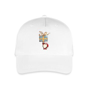 Zäher Weihnachtsmann - Kinder Bio Basecap - Weiß - Vorne