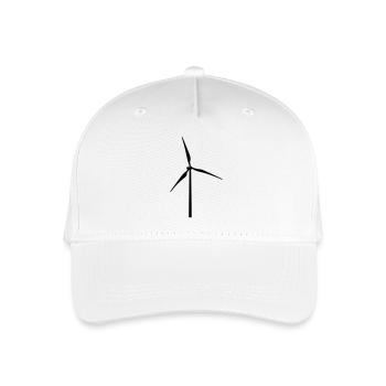 Moulin à vent - Casquette de baseball bio Enfant - blanc - Devant
