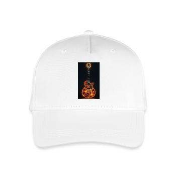 Feu de guitare - Casquette de baseball bio Enfant - blanc - Devant