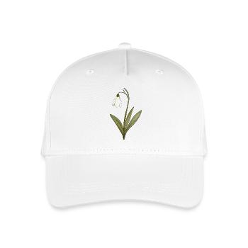 Perce-neige - Casquette de baseball bio Enfant - blanc - Devant
