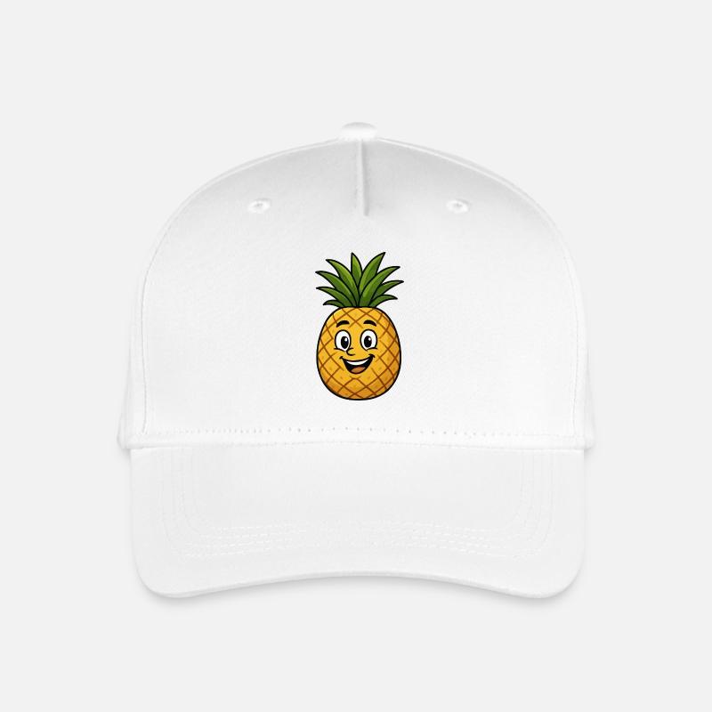 ananas comic - Kinder Bio Basecap - Weiß