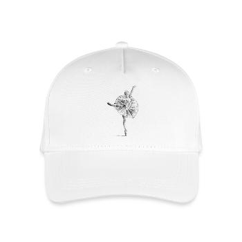 ballet - Casquette de baseball bio Enfant - blanc - Devant