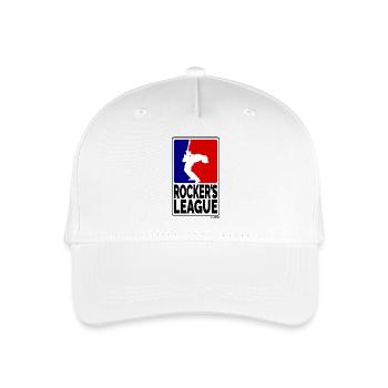Rockers League, black - Organic Kids’ Baseball Cap - white - Front