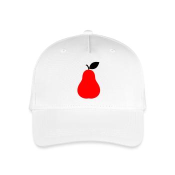 Pear Fruit Fruit - Organic Kids’ Baseball Cap - white - Front