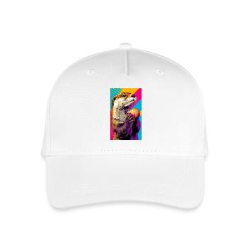 Otter - Kinder Bio Basecap - Weiß - Vorne