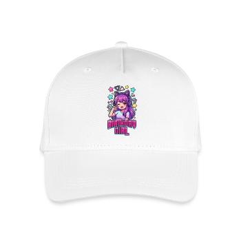 Fille d’anniversaire Pop coréenne K-Pop d’anniversaire - Casquette de baseball bio Enfant - blanc - Devant