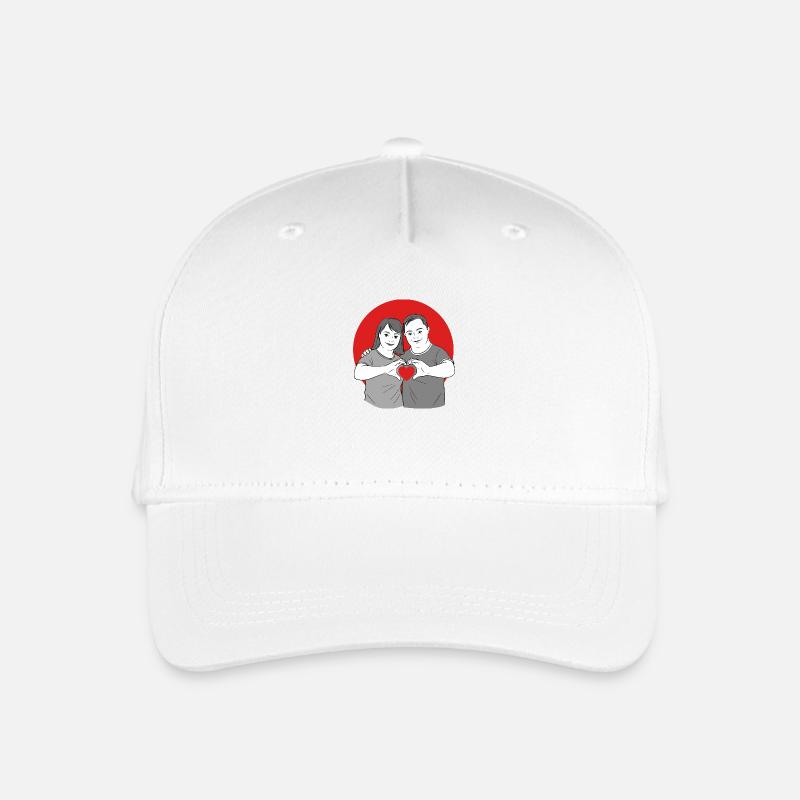 L’amour est l’amour - Casquette de baseball bio Enfant - blanc