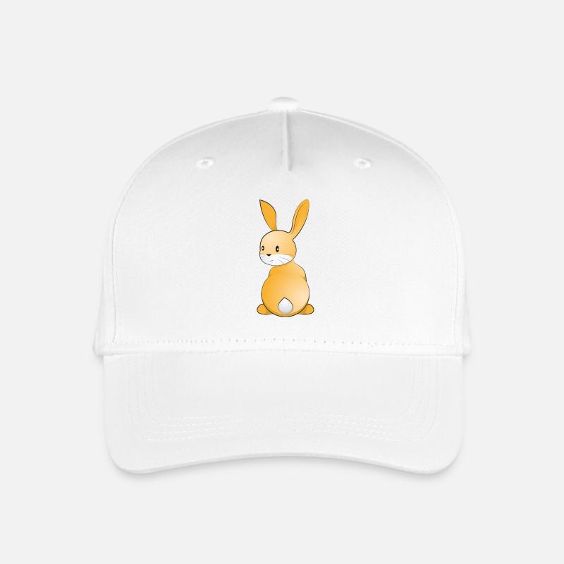 Hase - Kinder Bio Basecap - Weiß