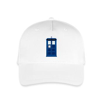Police box tardis - Casquette de baseball bio Enfant - blanc - Devant