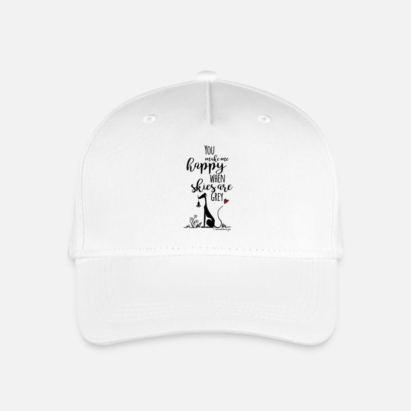 You make me happy - Kinder Bio Basecap - Weiß