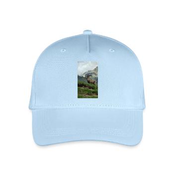 Steinbock - Kinder Bio Basecap - Hellblau - Vorne