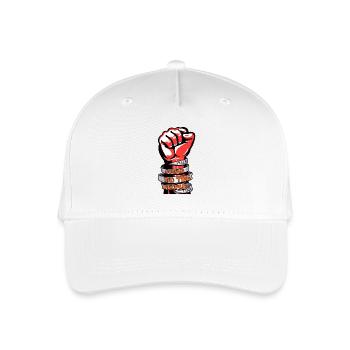 Power to the People - Fist Pump - Organic Kids’ Baseball Cap - white - Front