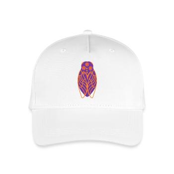 Cigale ensoleillée - Casquette de baseball bio Enfant - blanc - Devant