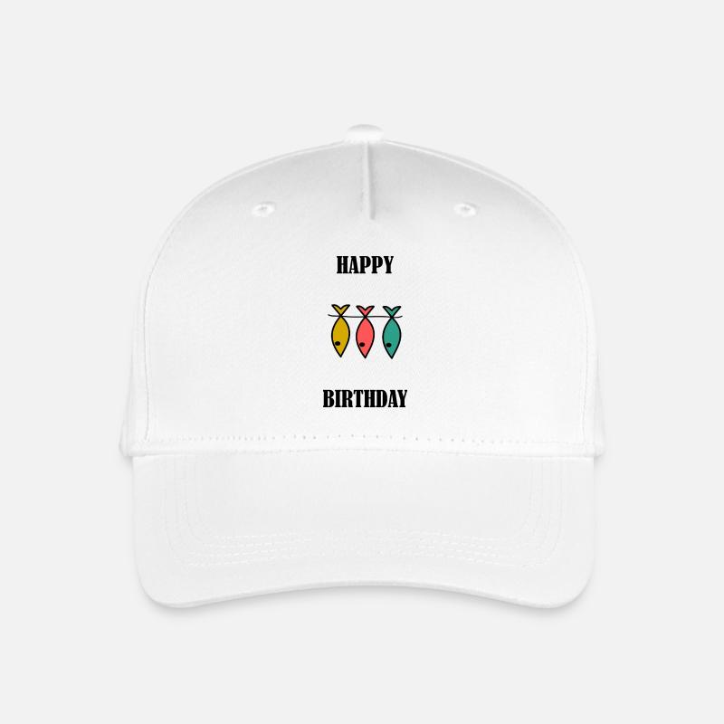 ALLES GUTE ZUM GEBURTSTAG. ALLES GUTE ZUM GEBURTSTAG. JAHRESTAG. - Kinder Bio Basecap - Weiß