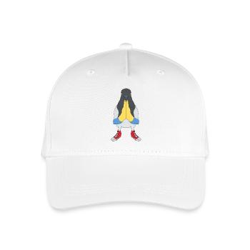 Gebetstaube mit Schuhen - Kinder Bio Basecap - Weiß - Vorne