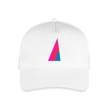 Couleurs unies, abstraites, couleurs géométriques - Casquette de baseball bio Enfant - blanc - Devant