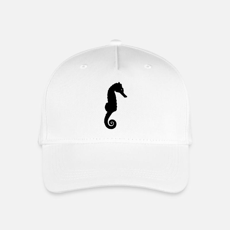 cheval de mer - Casquette de baseball bio Enfant - blanc