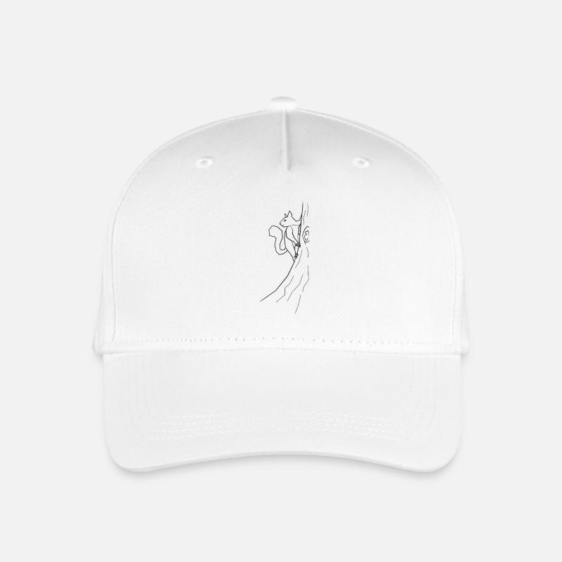 Eichhörnchen - Kinder Bio Basecap - Weiß