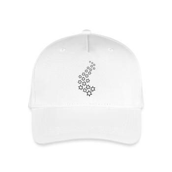 Étoiles - Noël - Casquette de baseball bio Enfant - blanc - Devant