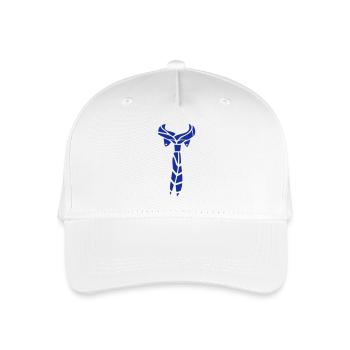 Pfadfinder Schal - Kinder Bio Basecap - Weiß - Vorne